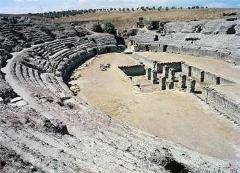 Ansicht des Amphitheaters